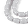 Opaque Glass Beads Strands GLAA-T028-14P-02-3