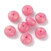 Rondelle Food Grade Eco-Friendly Silicone Beads SIL-TAC0010-04B-1