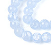 Baking Paint Glass Beads X1-DGLA-N015-8mm-06-3
