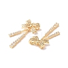 Brass Micro Pave Cubic Zirconia Pendants KK-I702-13G-3