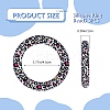 5Pcs Ring Food Grade Eco-Friendly Silicone Beads JX893Q-2