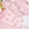 12Pcs 6 Styles Brass Micro Pave Clear Cubic Zirconia Ear Cuff Findings KK-BBC0022-22-4