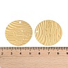Ion Plating(IP) 304 Stainless Steel Pendants STAS-C106-07G-3