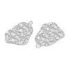 Non-Tarnish 304 Stainless Steel Pendants STAS-C106-11P-2