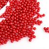 Imitation Pearl Acrylic Beads OACR-S011-4mm-Z1-1