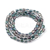 Electroplate Glass Beads Strands EGLA-D031-01U-4