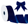 Velvet Spandex Ribbon OCOR-WH0082-467E-1