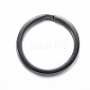 304 Stainless Steel Split Key Rings Ion Plating(IP) STAS-H383-30B-1