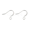 Brass Earring Hooks KK-H258-06G-S-2