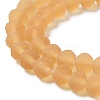 Transparent Glass Beads Strands EGLA-A034-T3mm-MD23-4