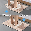 AHADEMAKER 20Pcs 2 Style PU Self Adhesive Non Slip Carpet Stickers FIND-GA0005-66-5