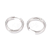 Tarnish Resistant 304 Stainless Steel Huggie Hoop Earrings EJEW-G272-01-20mm-P-2