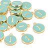 Golden Plated Alloy Enamel Charms LS-ENAM-S118-05I-4
