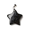 Natural Mixed Gemstone Pendants G-I319-04P-B-3