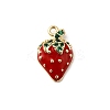 Brass Micro Pave Cubic Zirconia Pendants KK-D408-02KCG-03-1
