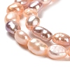 Natural Cultured Freshwater Pearl Beads Strands PEAR-E016-106-3