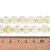Natural Lemon Quartz(Heated) Beads Strands G-P534-A20-02-5