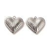 Non-Tarnish 304 Stainless Steel Pendants STAS-L022-032P-01-1