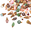 54Pcs 54 Style Opaque Resin Cabochons CRES-SW0001-01-1