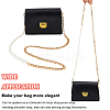 WADORN 1Pc Plastic Imitation Pearl Beaded Bag Handles PURS-WR0006-92G-3
