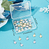 40Pcs 2 Colors Brass Charms KK-BBC0003-10-7