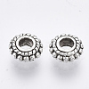 Tibetan Style Alloy Spacer Beads TIBE-Q063-35AS-NR-2