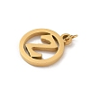304 Stainless Steel Charms
with Jump Ring STAS-R001-02G-Z-2