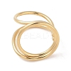 Ion Plating(IP) 304 Stainless Steel Finger Rings for Women RJEW-G315-01G-2