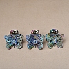 Butterfly Iron Art Crystal Ball Holders WICR-PW0016-01-5