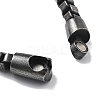 316 Surgical Stainless Steel Box Chain Bracelets with Magnetic Clasps BJEW-Q349-06B-03-3