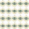 20Pcs Rack Plating Alloy Pendants FIND-SC0013-22-1