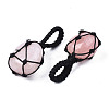 Natural Rose Quartz Pendants G-N0326-93K-3