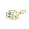 Brass Enamel Pendants LS-KK-F886-03G-03-2