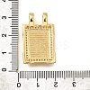 Brass Micro Pave Cubic Zirconia Pendants X-KK-U055-06B-01-3