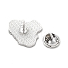 Dog Enamel Pin with Brass Butterfly Clutches LS-JEWB-A006-02I-3