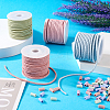 DIY Macaron Color Hair Ties Making Kit DIY-TA0004-55-6