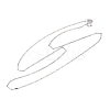 925 Sterling Silver Twisted Bar Link Chain Necklaces NJEW-H056-01A-P-4