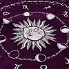 Square Polyester Zodiac Tarot Cloth AJEW-P131-01-3