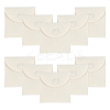 Square Velvet Jewelry Package Bags ABAG-WH0035-055C-03-1