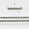 Brass Cable Chains CHC-034Y-AB-NR-5