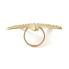 Starfish 304 Stainless Steel Adjustable Rings for Women RJEW-P125-02G-3