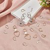 60Pcs 2 Colors Brass Leverback Earring Findings KK-CN0002-36-4