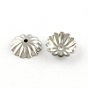 Tarnish Resistant Flower 304 Stainless Steel Bead Caps STAS-R083-14-1