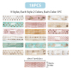 Ocean Theme Polyester Elastic Foldover Elastics OCOR-GF0001-08-2