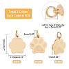 201 Stainless Steel Pet Charms STAS-UN0019-49-4