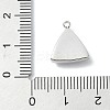 304 Stainless Steel Rhinestone Pendants STAS-L022-447P-3