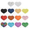 28Pcs 14 Styles Embroidery Thread Sew on Hot Melt Glue Blankets Cloth DIY-MA0006-61-1