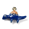 Alloy Enamel Pendants ENAM-H043-01G-12-1