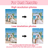 6Pcs Paper Heat Transfer Blank Puzzle for Adult Chrildren DIY-SP0004-28D-5