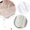 100Pcs 2 Style 201 Stainless Steel Stilettos Filigree Pendants STAS-DC0007-96-6